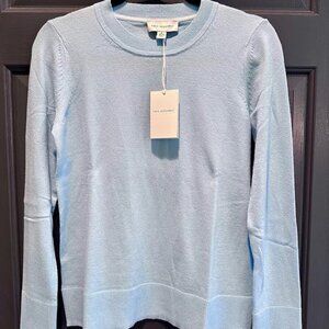 NWT Free Assembly Women's Cozy Yarn Crewneck Sweater  Light Blue Size Small